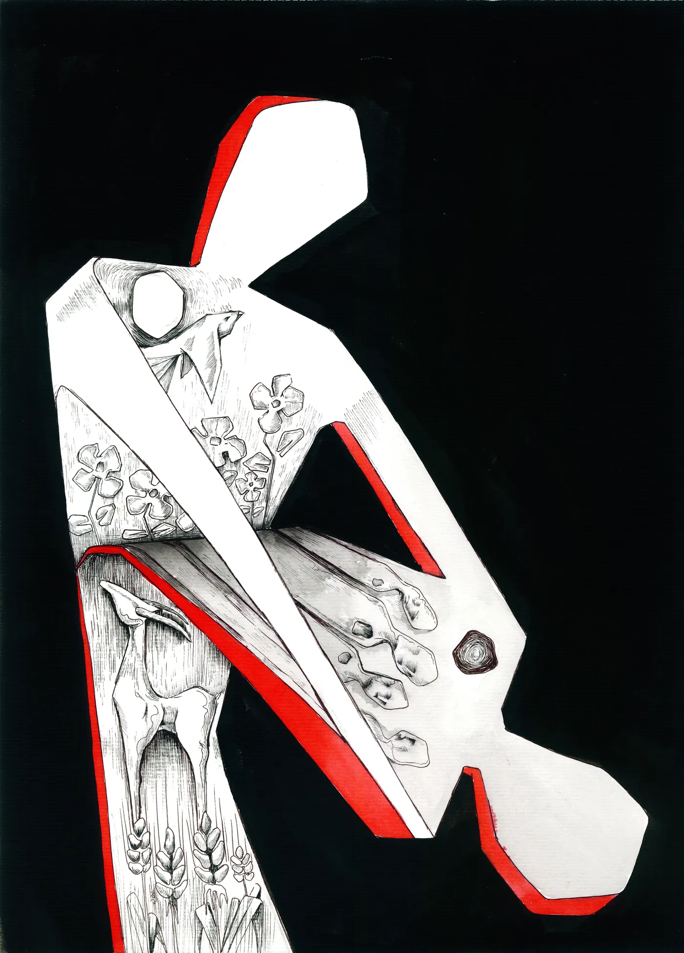 Painting by Mohammad Sabaaneh